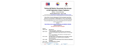 Türkiye-AB İlişkileri Ekseninde Ufuk Avrupa ve AB Programlar